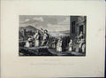 Original Old Antique Print Poundlings Hogarth Engraving 1761 Children School