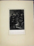Original Old Antique Print Duke Monmouth Battle Sedgemoor Sherratt