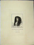 Original Old Antique Print 1813 Portrait Marquiss Winchester Duke Bolton 19th