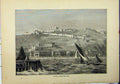 Original Old Antique Print 1898 View Dover Sea Boat Buildings Castle Victorian