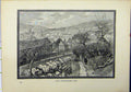 Original Old Antique Print 1898 View Bath Beechen Cliff Hatherell Victorian