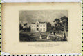Original Old Antique Print View Theberton House Milner Gibson Dugdales