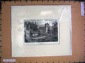 Original Old Antique Print C1880 View Ruins Haughmond Abbey Shropshire England