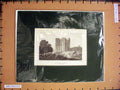 Original Old Antique Print C1880 View Bothwell Castle Northumberland England