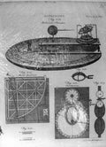 Original Old Antique Print Encyclopaedia Astronomy Mechanical Paradox Quadrant