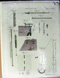 Original Old Antique Print Encyclopaedia Electricity Instruments Diagrams