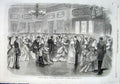 Old Antique Print Ball Halifax Nova Scotia To Honour Prince Arthur 1869 19th