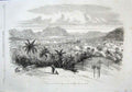 Original Old Antique Print Circa De La Fosas Pan De Guajaybon Cuba 1869 19th