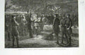 Old Antique Print News By Field Telephone At Prussian Hq 1870 War France 19th
