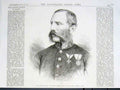 Old Antique Print Prince Royal Saxony Commander Fourth German Army 1870 19th