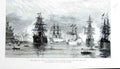 Original Old Antique Print Royal Yacht Osborne Leaves Port Said For Cairo Ships