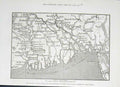 Old Antique Print Mouth Ganges& Brahmapootra Flooded By Cyclone 1876 Indi 19th