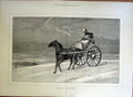 Original Old Antique Print Christmas Eve By H Hardy 1876 Fine Art Victorian