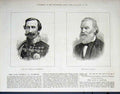 Original Old Antique Print Portrait Marmora Raspail 1878 19th Century
