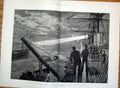 Old Antique Print Marmora Sea Agincourt Torpedo Ship British Fleet 1878 19th