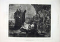 Original Old Antique Print Christian Missionary Christie Human Sacrifice 1878