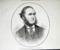 Original Old Antique Print Sandon Portrait Mp Trade President 1878 Victorian