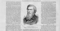 Old Antique Print Rev T M'Cullagh President Wesleyan Methodist Congress