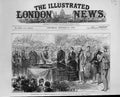 Original Old Antique Print Sword Honour Sir Archibald Alison City Hall Glasgow