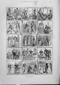 Original Old Antique Print My Matrimonial Suit Drawn By Atkinson 188 Victorian