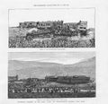 Old Antique Print Collision Paris Lyons & Italian Railway Nr Dijon 1888 19th