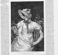 Original Old Antique Print In Time The Empire By Andreotti Fine Art 1888 19th
