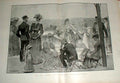Original Old Antique Print Seaside 1892 A French Watering Place 19th