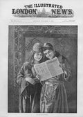 Original Old Antique Print The Occupation Egypt Fine Art 1892 19th