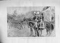 Original Old Antique Print Volunteer Centenary Review Prince Wales 1899 19th