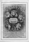 Original Old Antique Print Advertisment Plantol Soap Luxury Highest Purity