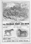 Original Old Antique Print Ellermans For Owners & Horse Advertisment 1899 19th