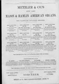 Original Old Antique Print Metzler & Co American Organs Advertisment 1877 19th