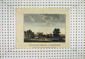 Original Old Antique Print 1786 Colour Tichfield House Hampshire Lodge 18th