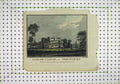 Original Old Antique Print Colour View Ludlow Castle Shropshire England