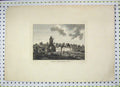 Original Old Antique Print 1785 View St Trinians Church Isle Man 18th Century