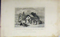 Old Antique Print House Crabbe Poet Born Aldeburgh Suffolk Dugdales C1850 19th
