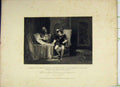 Original Old Antique Print Albert Giersten Charles Duke Burgundy Vehme Gerichte