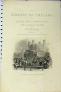 Original Old Antique Print 1859 Execution Dudley Earl Leicester 19th