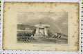 Old Antique Print *0071 1828 View Kitts Cotty House Aylesford Kent Lacey