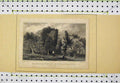 Original Old Antique Print Rosamond'S Tower Westenhanger House Kent C1850 19th