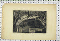 Old Antique Print View Mother Ludlam'S Hole Surrey 1785 Hooper Engraving 18th