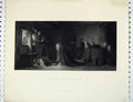 Original Old Antique Print Engraving Our Lord Passing Calvary Anderson