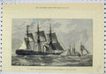 Original Old Antique Print 1877 Khedive'S Expedition Red Sea Suppression Slave