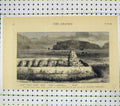 Original Old Antique Print 1880 South Africa Graves Attack Sekukuni'S Strongh