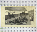 Original Old Antique Print Army Occupation Egypt Invalid Siers Trip Nile