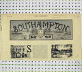 Original Old Antique Print 1883 Southampton View Guildhall Common Victorian