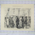 Original Old Antique Print 1878 Congress Berlin Lord Beaconsfield Kaiserh 19th