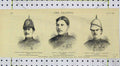 Original Old Antique Print 1882 Portrait Corporal Fowler Murray Whaler Rangers