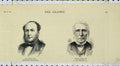 Original Old Antique Print 1884 Portrait Sir Michael Costa Michael Thomas 19th