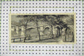 Original Old Antique Print View Skeldergate Bridge River Boats